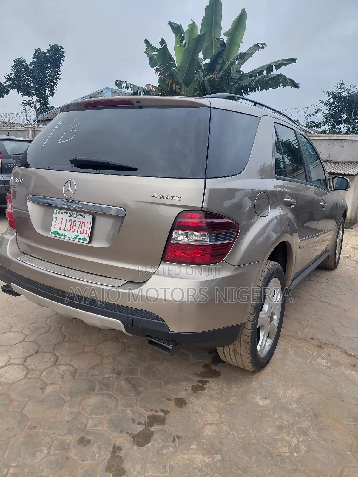 Mercedes-Benz M Class 2008 Gold