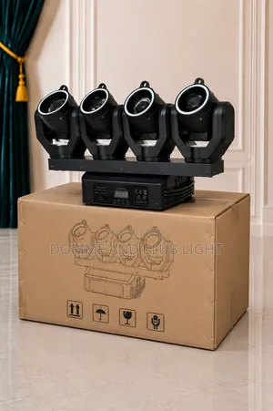 4-Head LED Beam Laser Stage Effect Light