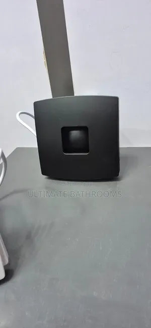 6" Black Modern Ventilation Fan