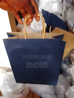 Coloured Paper Bag by 50piec