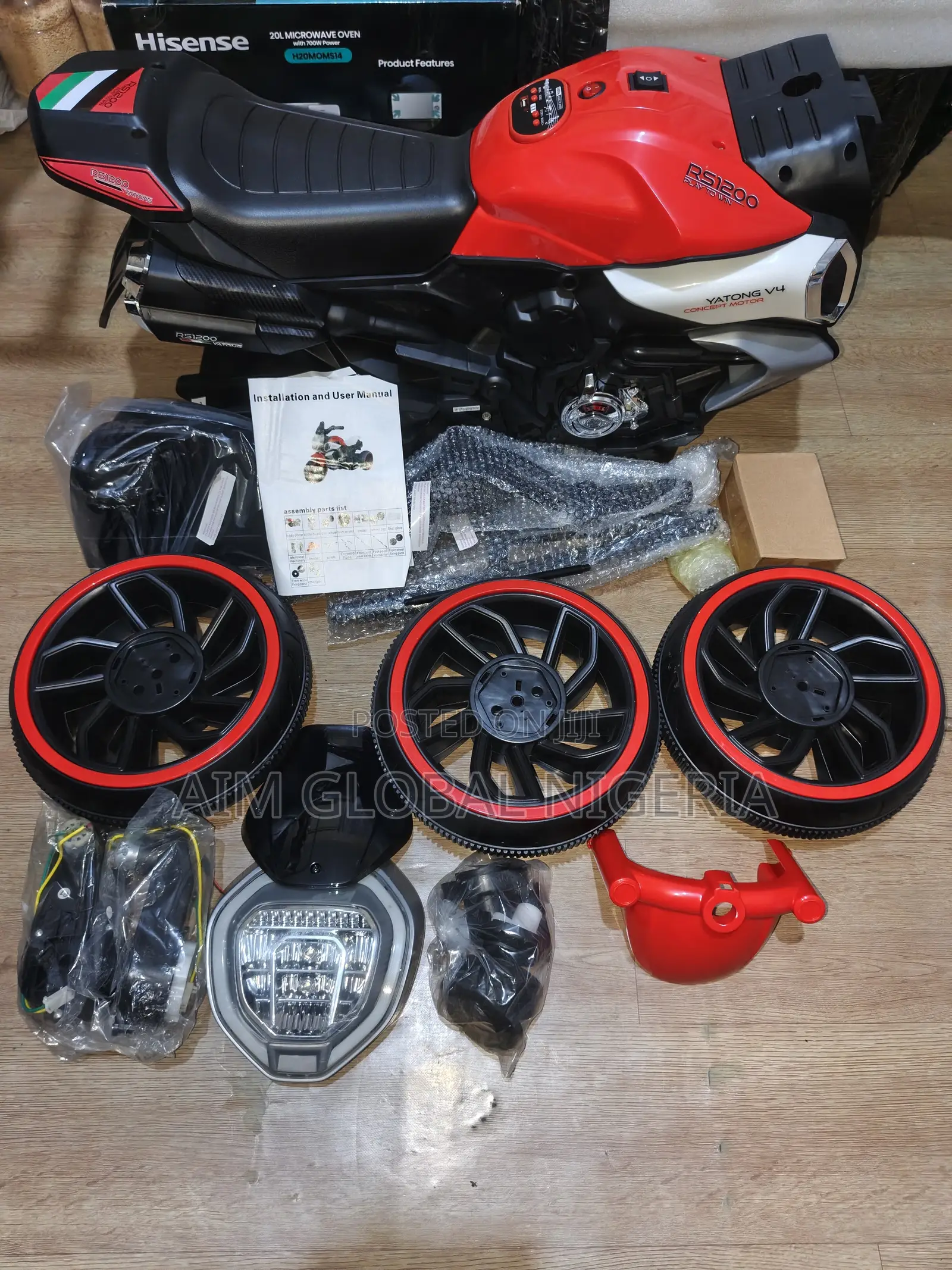 New Motorcycle 2025 Red