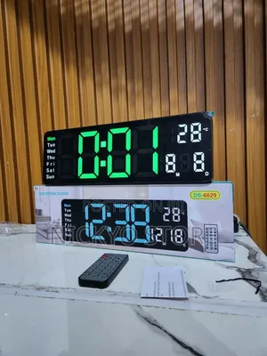 Ds-6629 Led Digital Wall Clock
