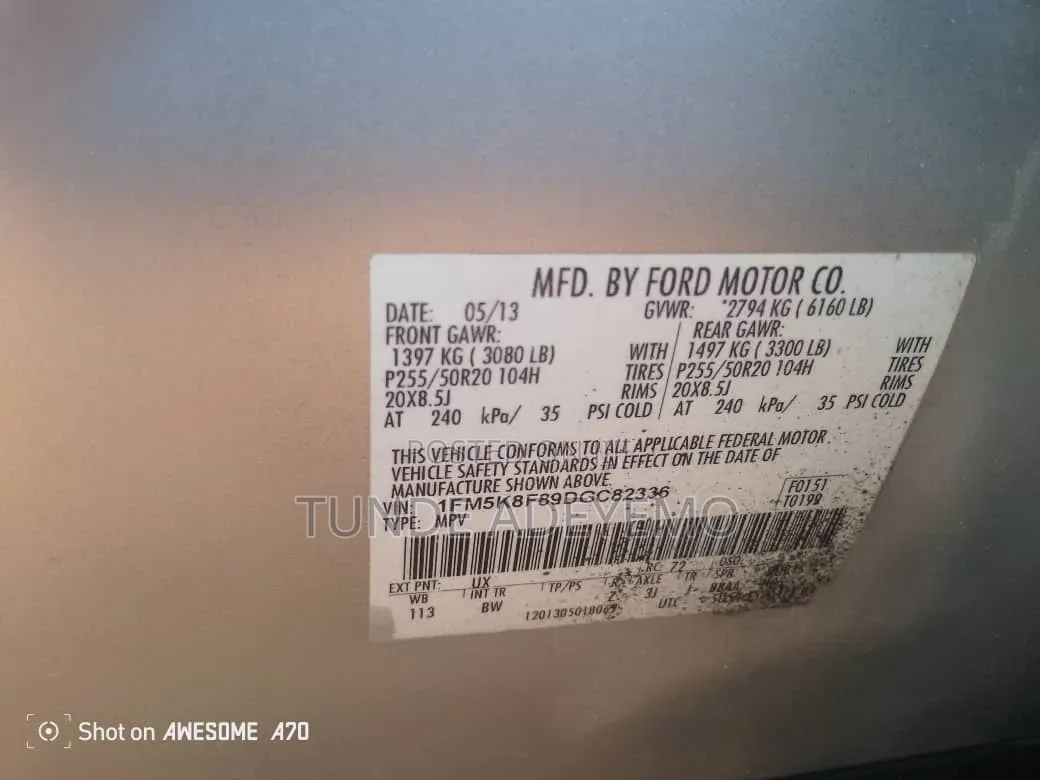 Ford Explorer 2014 Silver