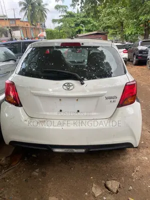 Toyota Yaris 2015 White