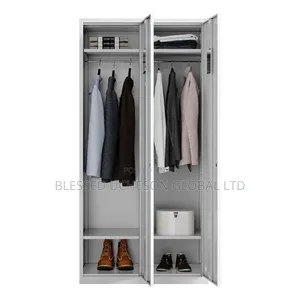 Brand New Two-Door Metal Wardrobe