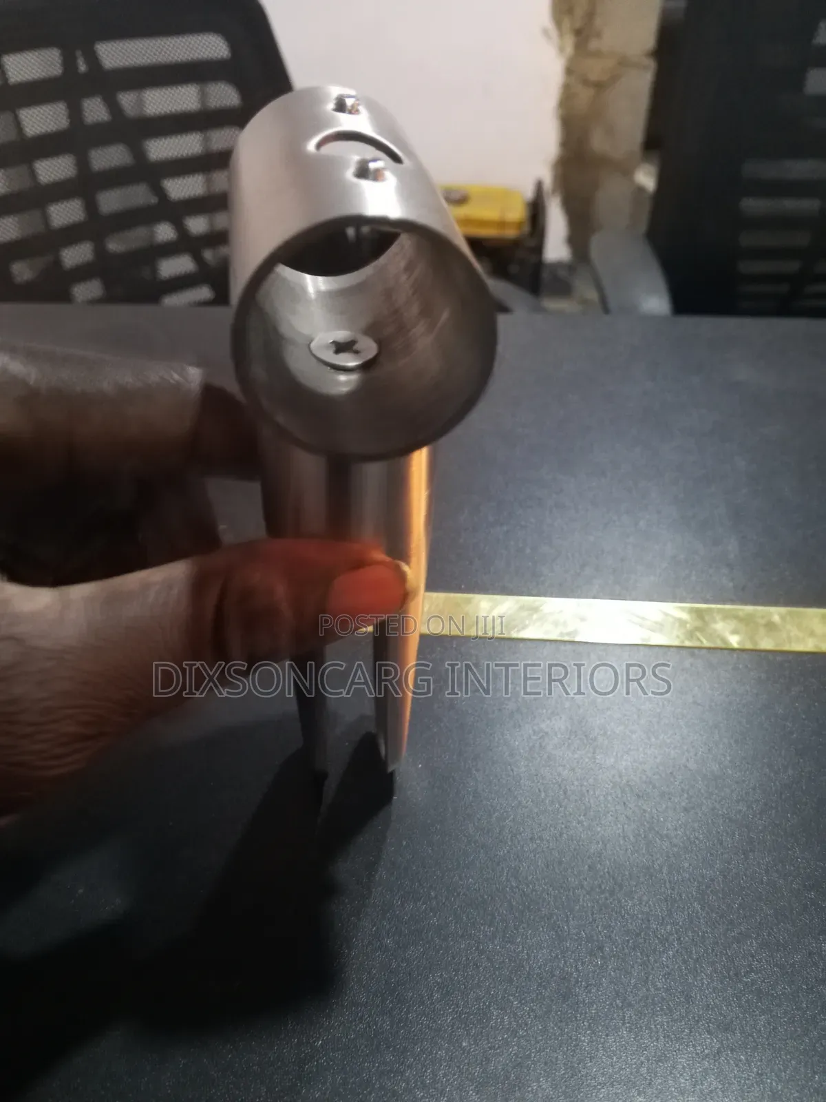 HPL Cubicle Top Rail Clamp