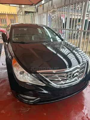 Hyundai Sonata 2012 Matt Black