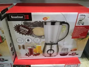 Scanfrost 1.5L Blender 500W Smoothie Maker With Dry Grinder Mill