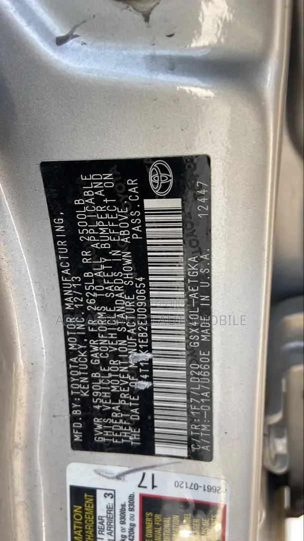 Toyota Avalon 2014 Silver