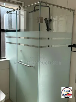 High-End Glass Shower Cabin.
