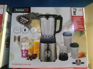 New Scanfrost 1400W Smoothie Maker Ice Crusher Blender SFKAB1400W
