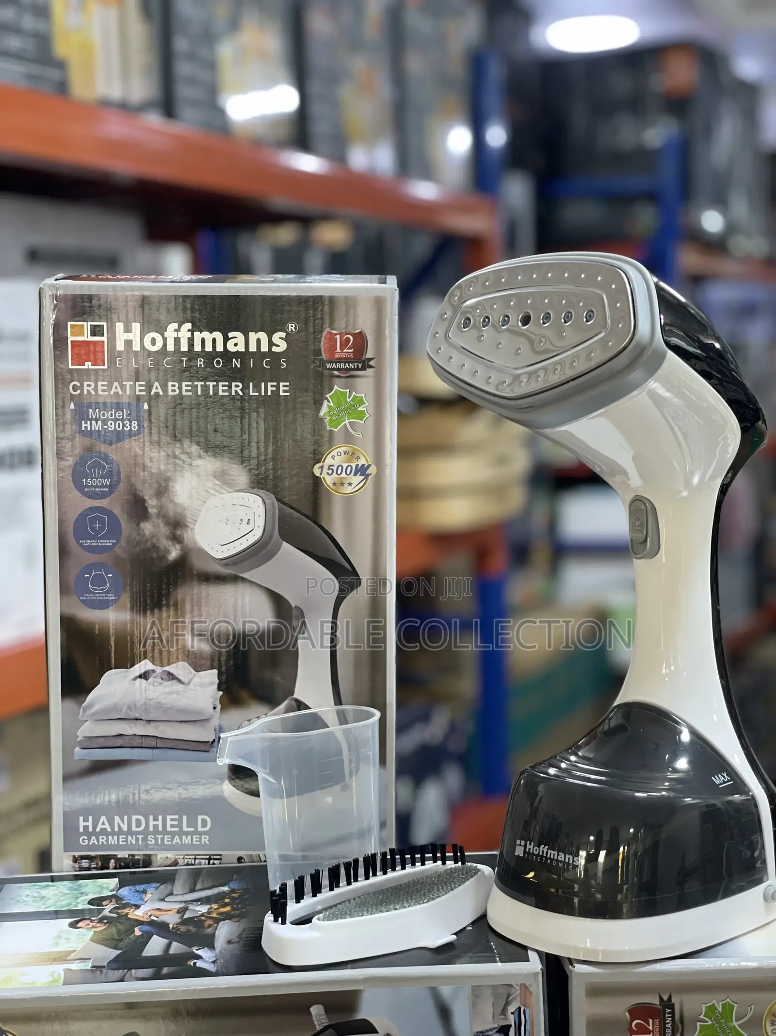 Hoffman Handled Garment Steamer