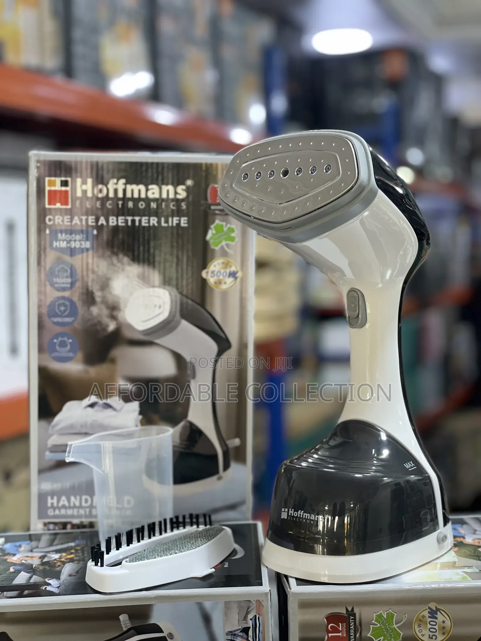 Hoffman Handled Garment Steamer