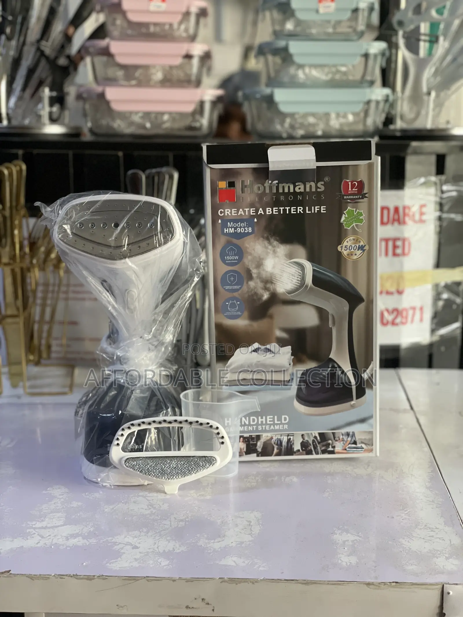 Hoffman Handled Garment Steamer