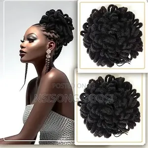 Drealocks Puffy Hair Bun