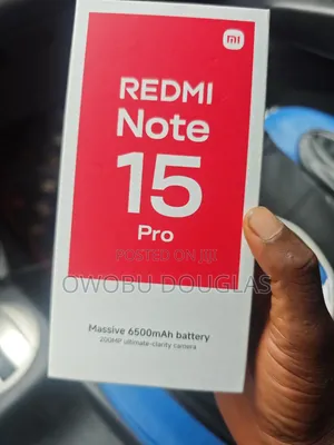 Xiaomi Redmi Note 15 Pro 256 GB Black