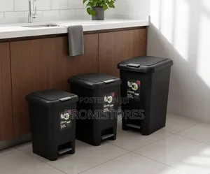 Foot Press Waste Bin (10L, 15L, 20L and 30L)