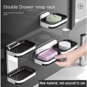 Double Layer Wall Mount Soap Dish