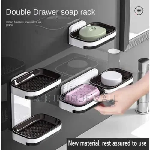 Double Layer Wall Mount Soap Dish