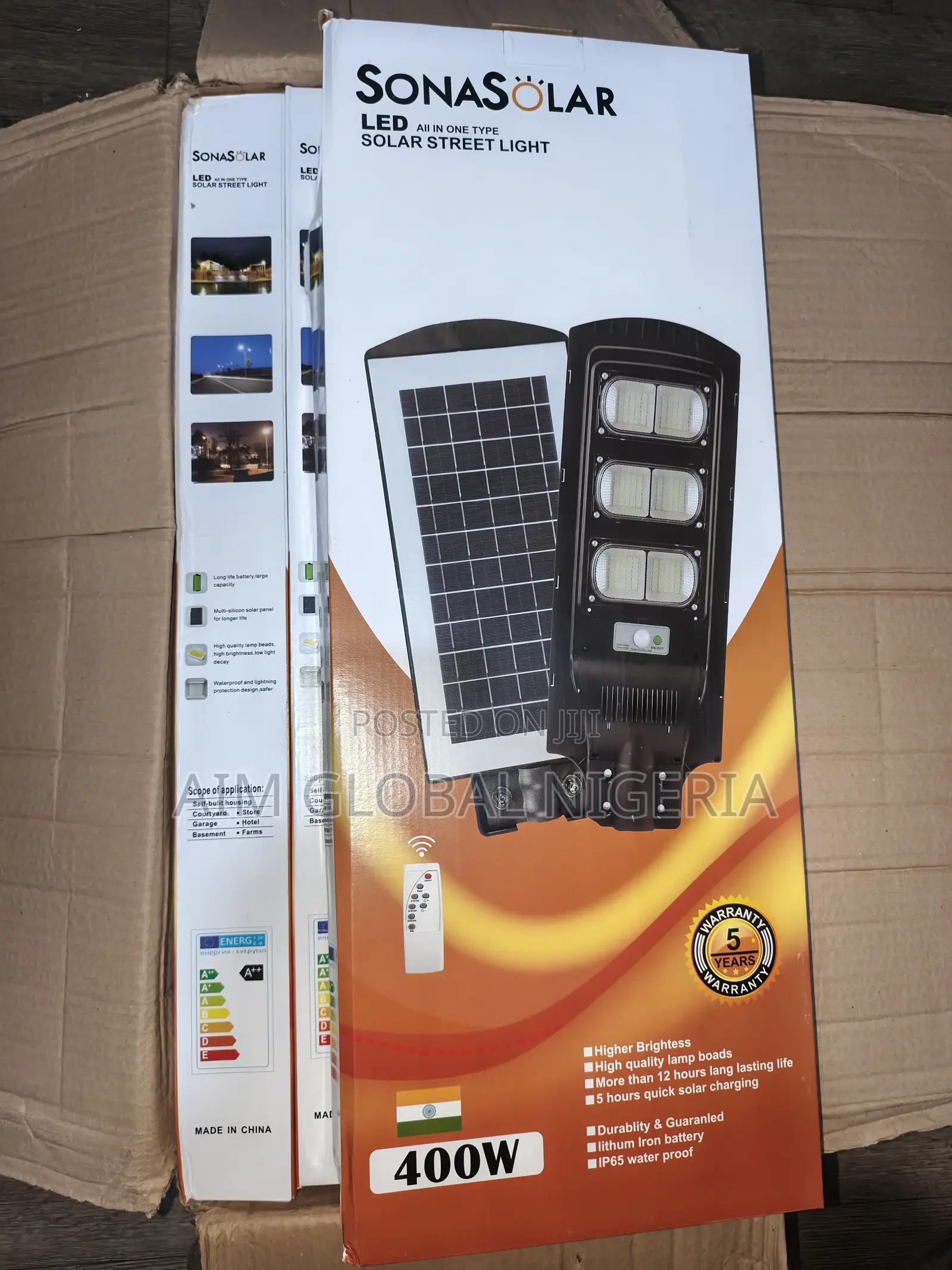400w Sona Solar Street Light