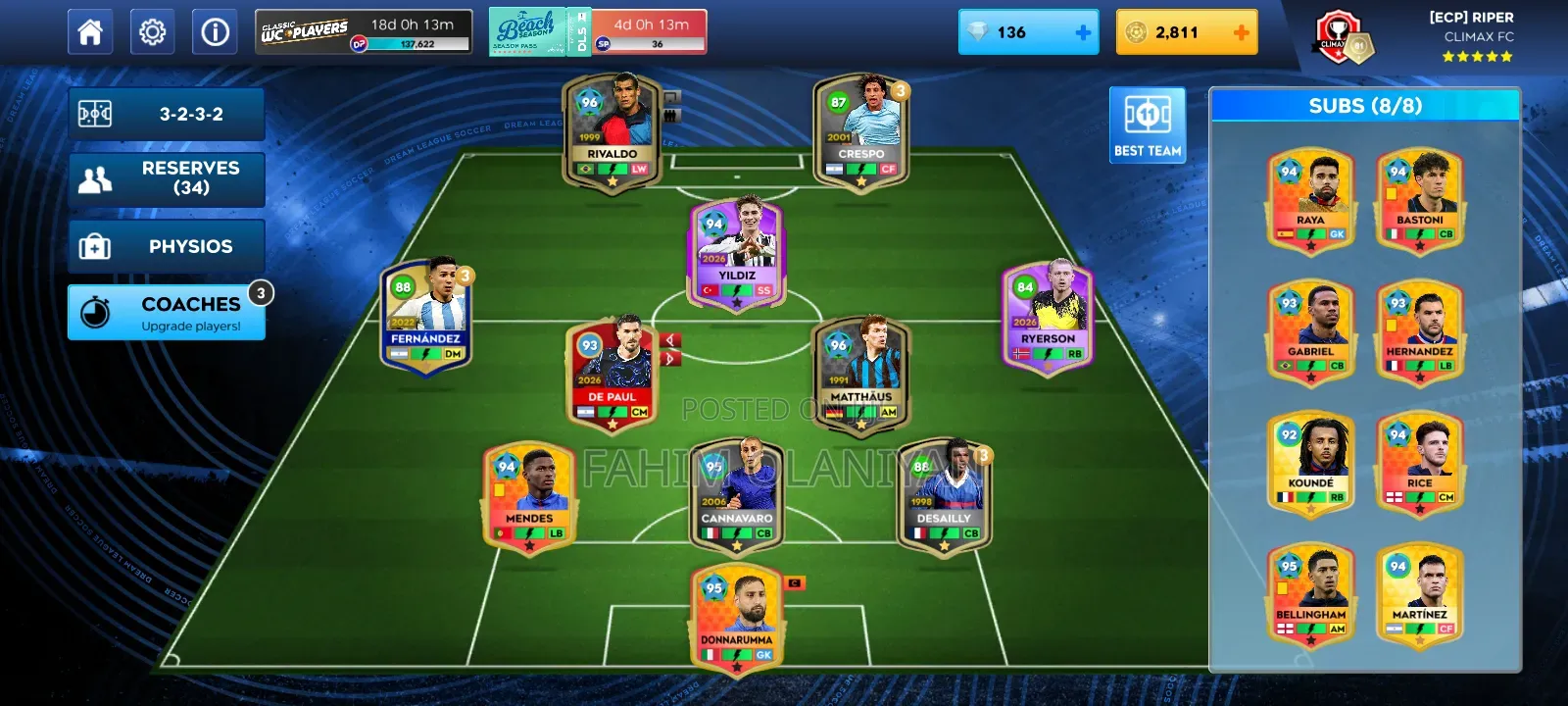 Confirm DLS26 Gaming Account for Sale