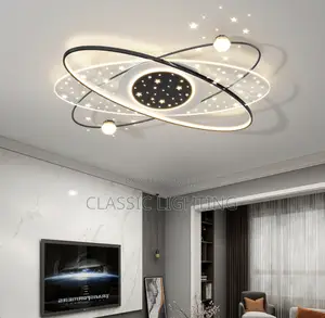 Modern LED Chandelier Light Luxury Starry Sky Home Decor Light