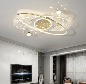 Modern LED Chandelier Light Luxury Starry Sky Home Decor Light
