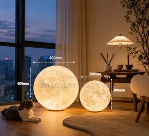 Indoor/Outdoor Moon Ball Lamp