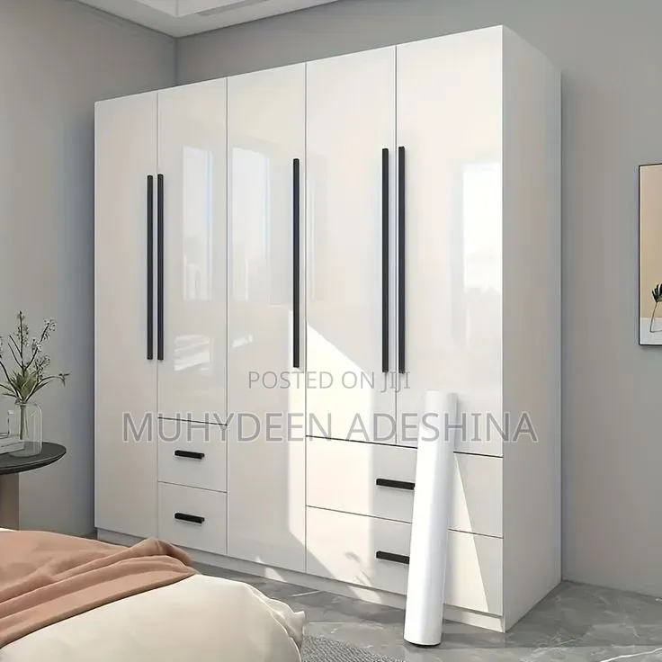 7ft by 7ft High Gloss Wardrobe