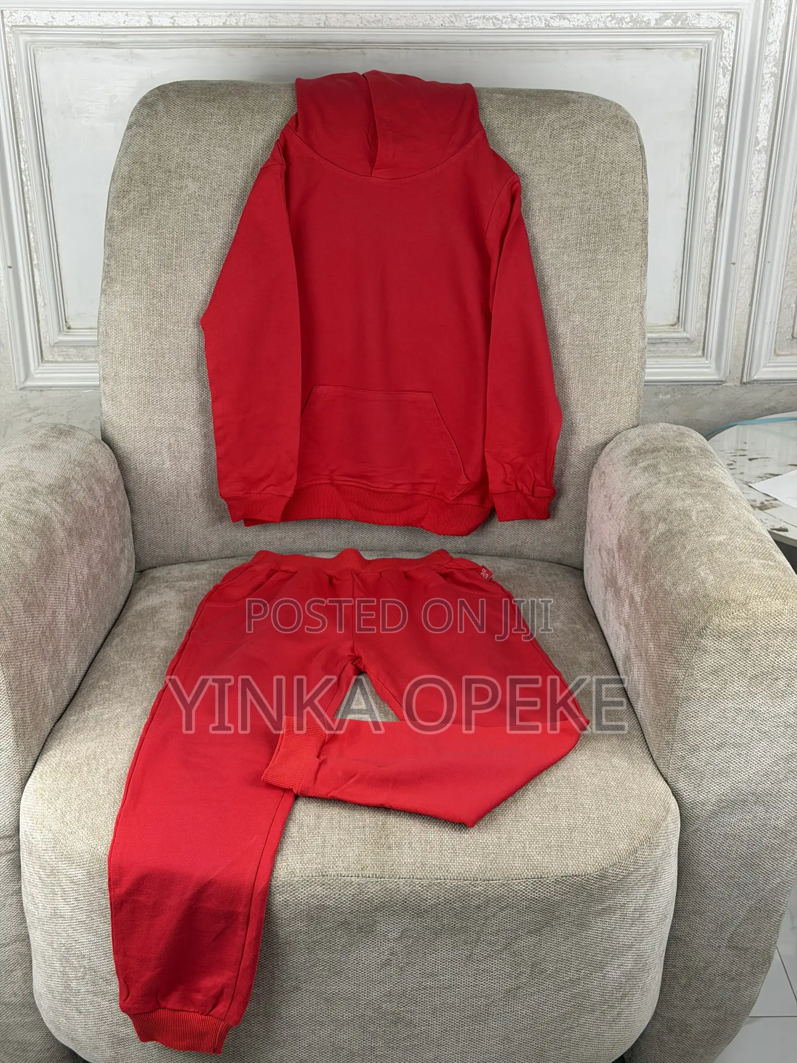 Plain Hoodie and Joggers