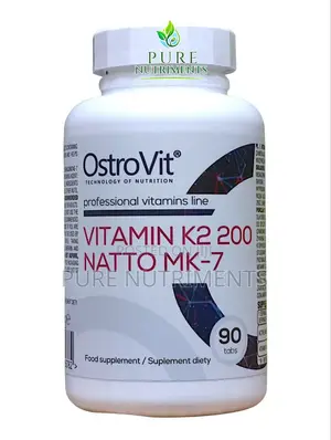 OstroVit Vitamin MK-7 200mcg 90 Tablets_ Bone Heart Health Support