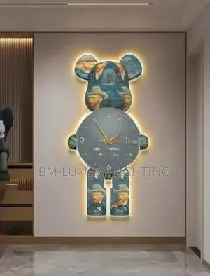 Art Frame Lights With Clock