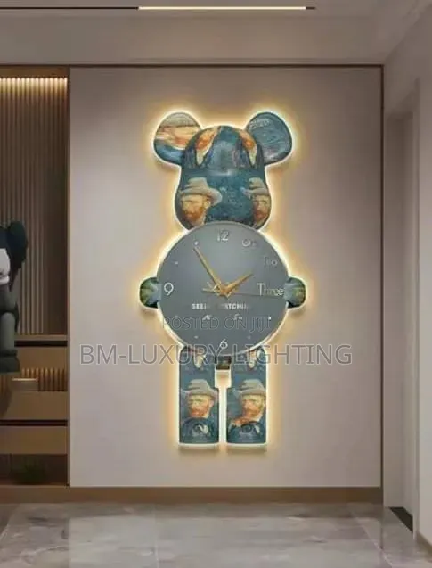 Art Frame Lights With Clock