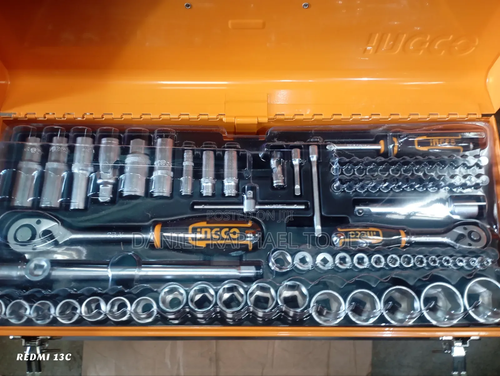 INGCO 132 PCS Tool Chest Set – Complete Professional Tool Box