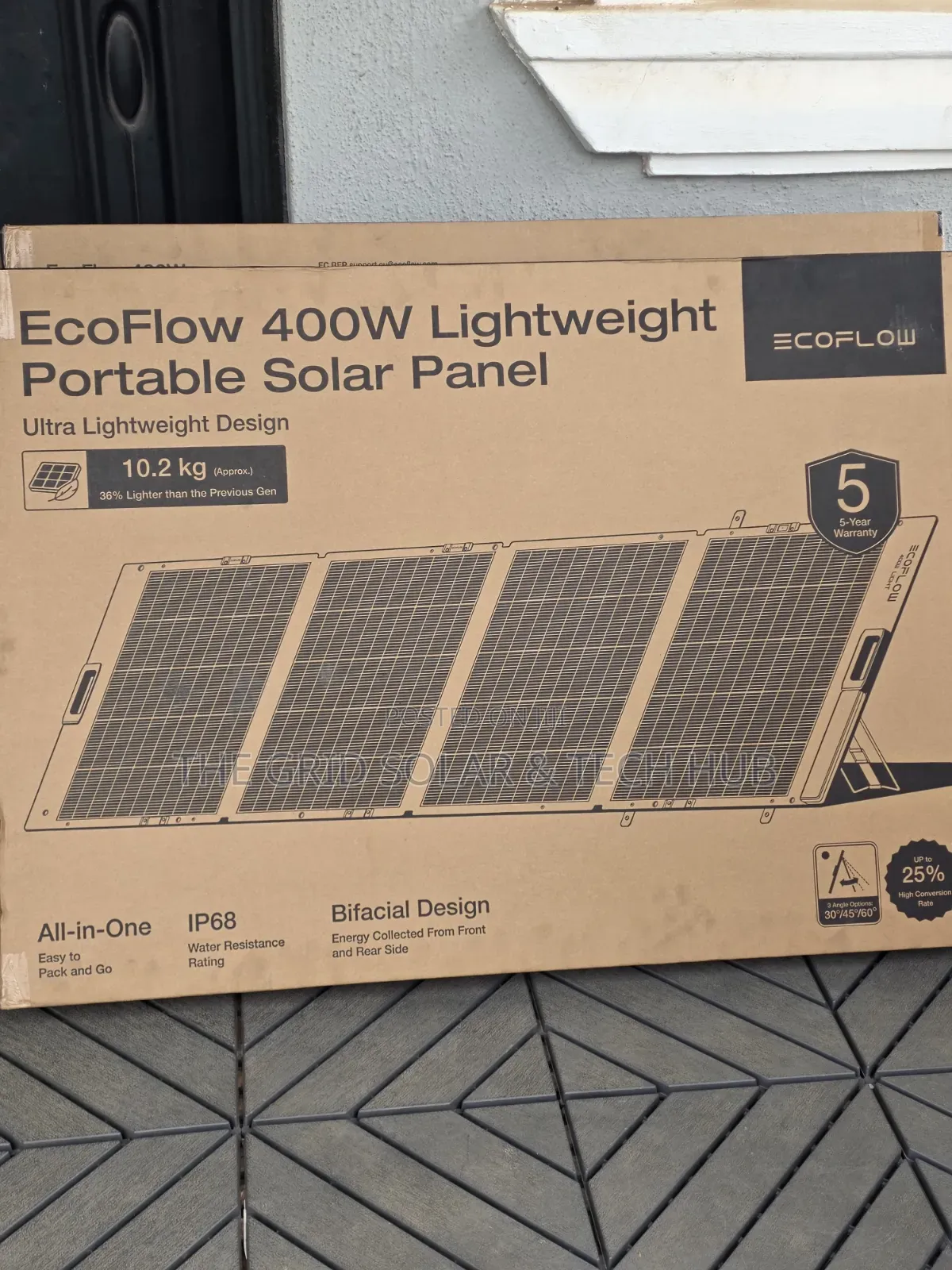 Brand New 400W EcoFlow Portable Foldable Solar Panel