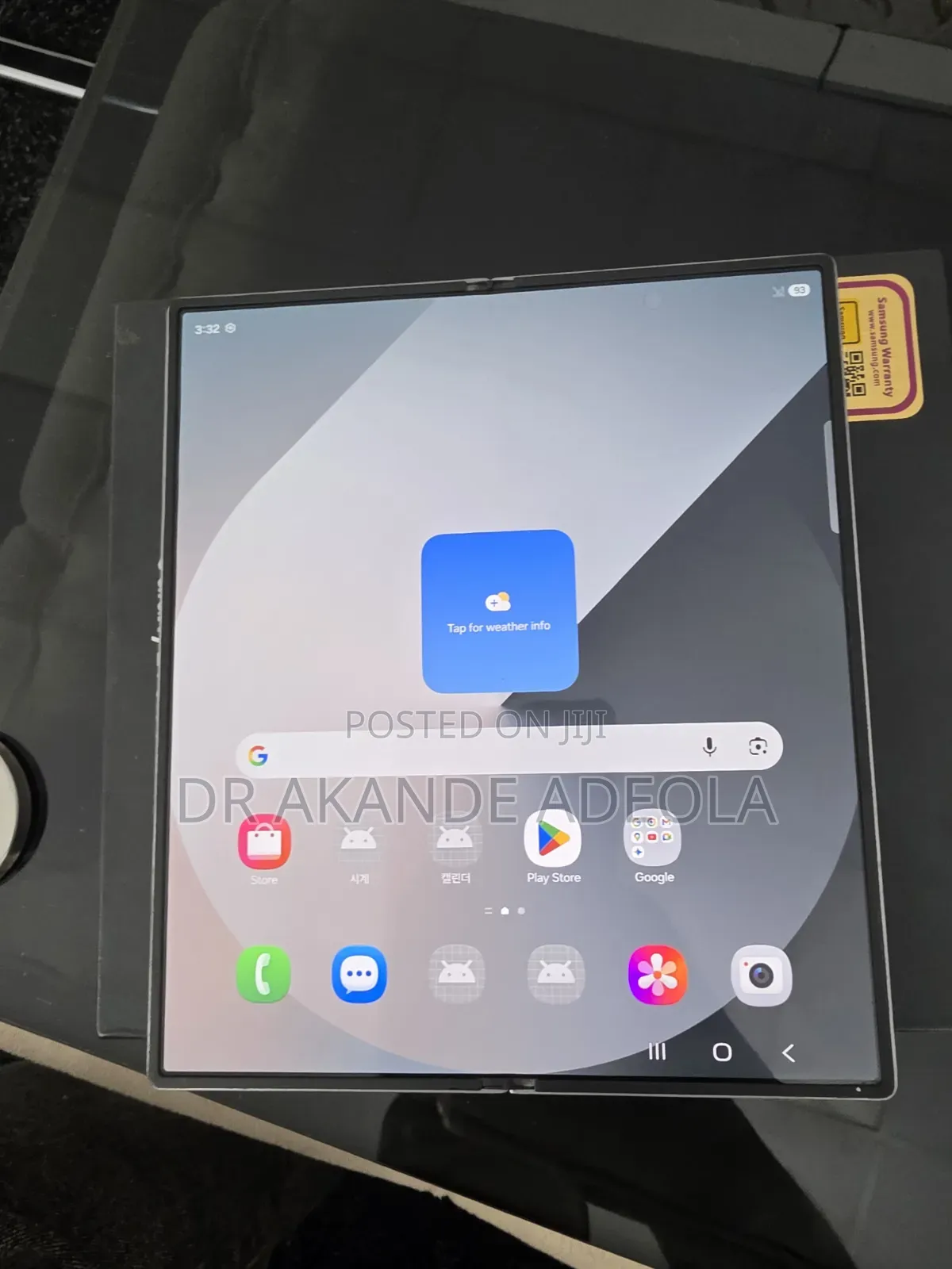 New Samsung Galaxy Fold 512 GB Gray