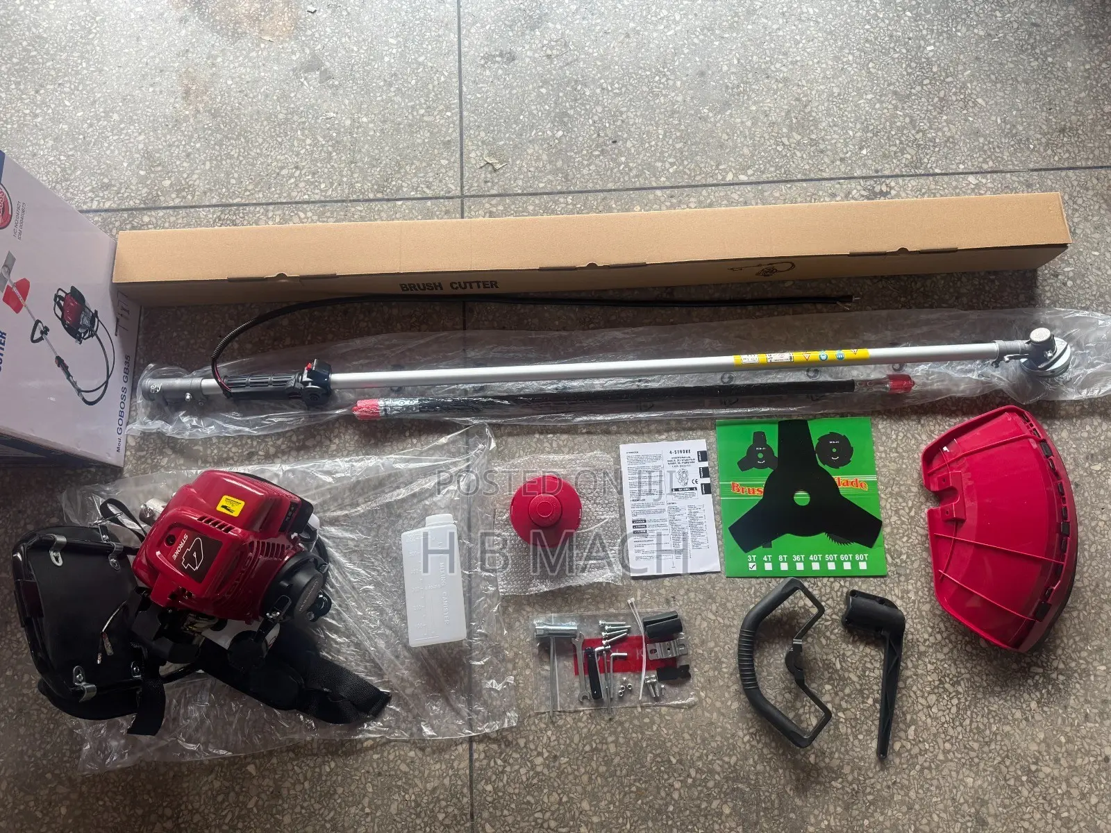 Brush Cutter Backpack Weeder Machine