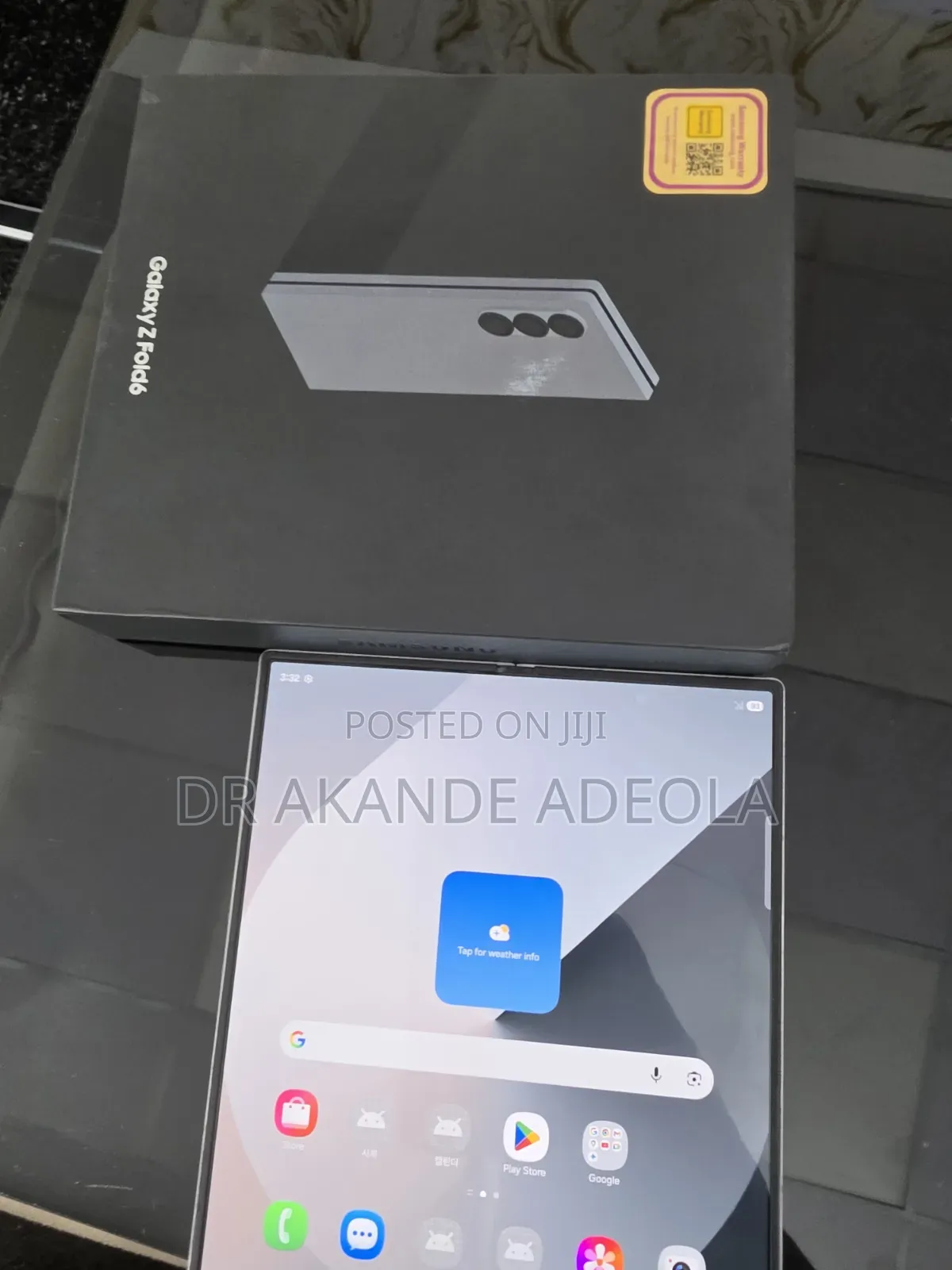 New Samsung Galaxy Fold 512 GB Gray