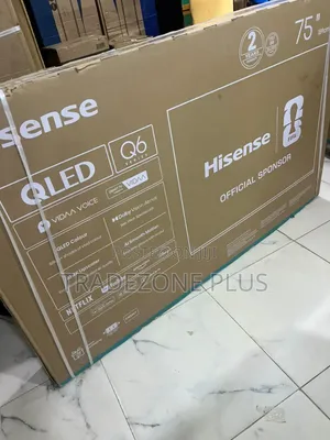 Hisense 75 Inches Qled Smart Television With Sleek Modern Design