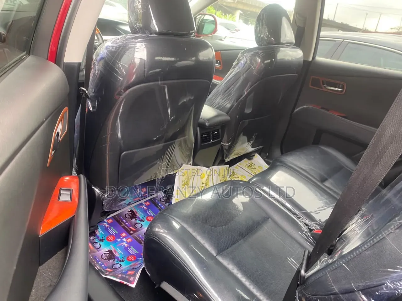 Lexus RX 2012 Red