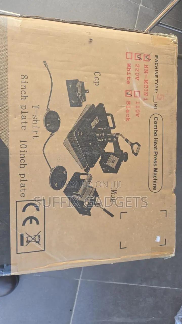 Combo Heat Press Machine