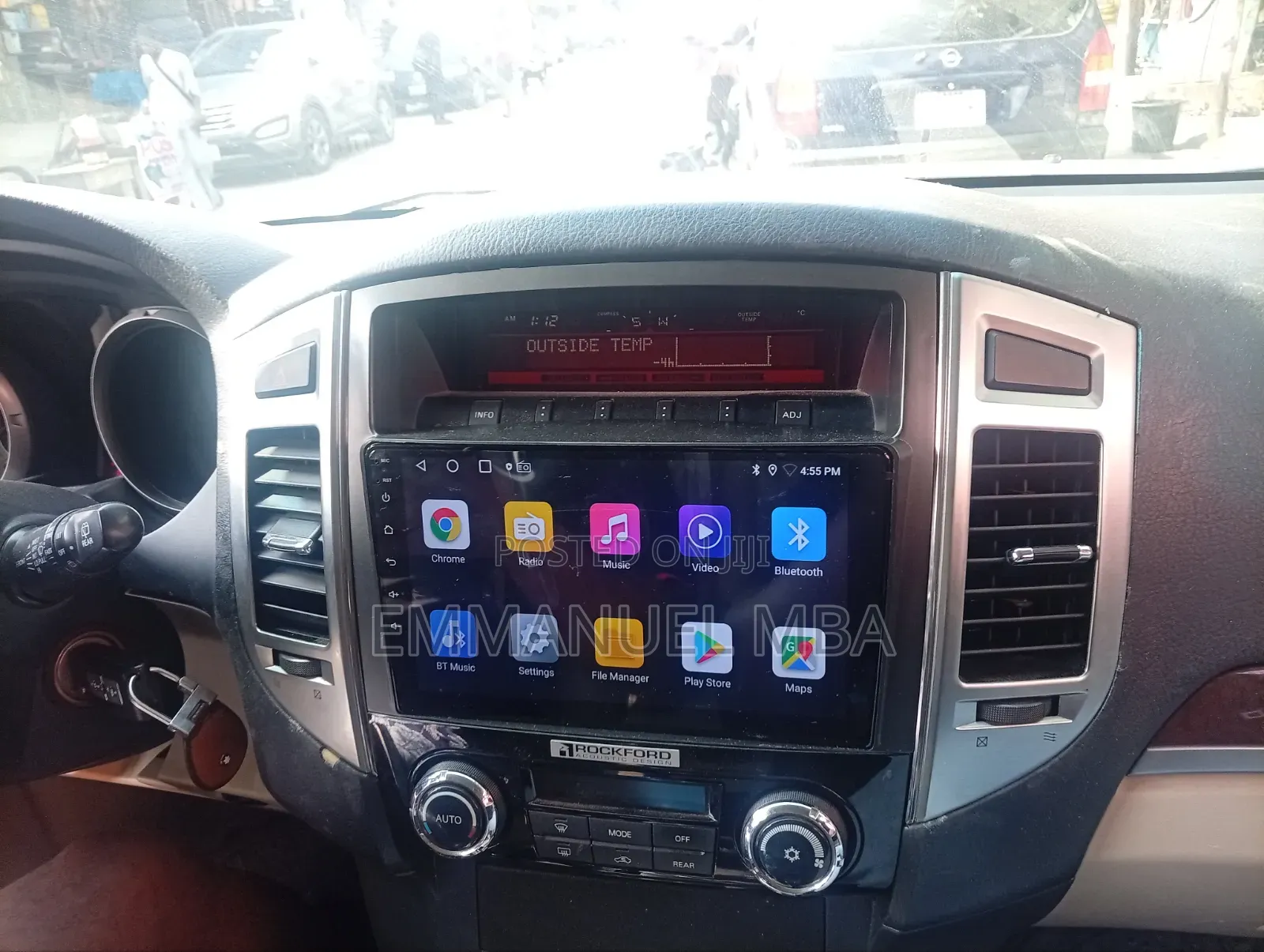 Mitsubishi Pajero Android Android Auto
