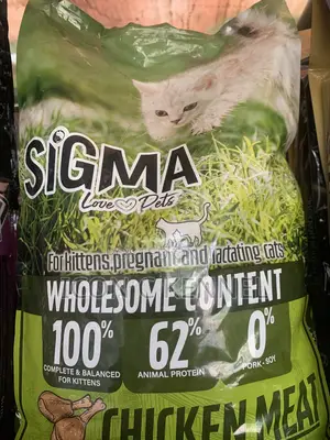 Sigma Cat Food