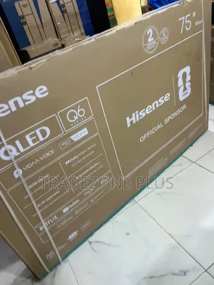 Hisense 75 Inches Smart TV Qled Dolby Vision