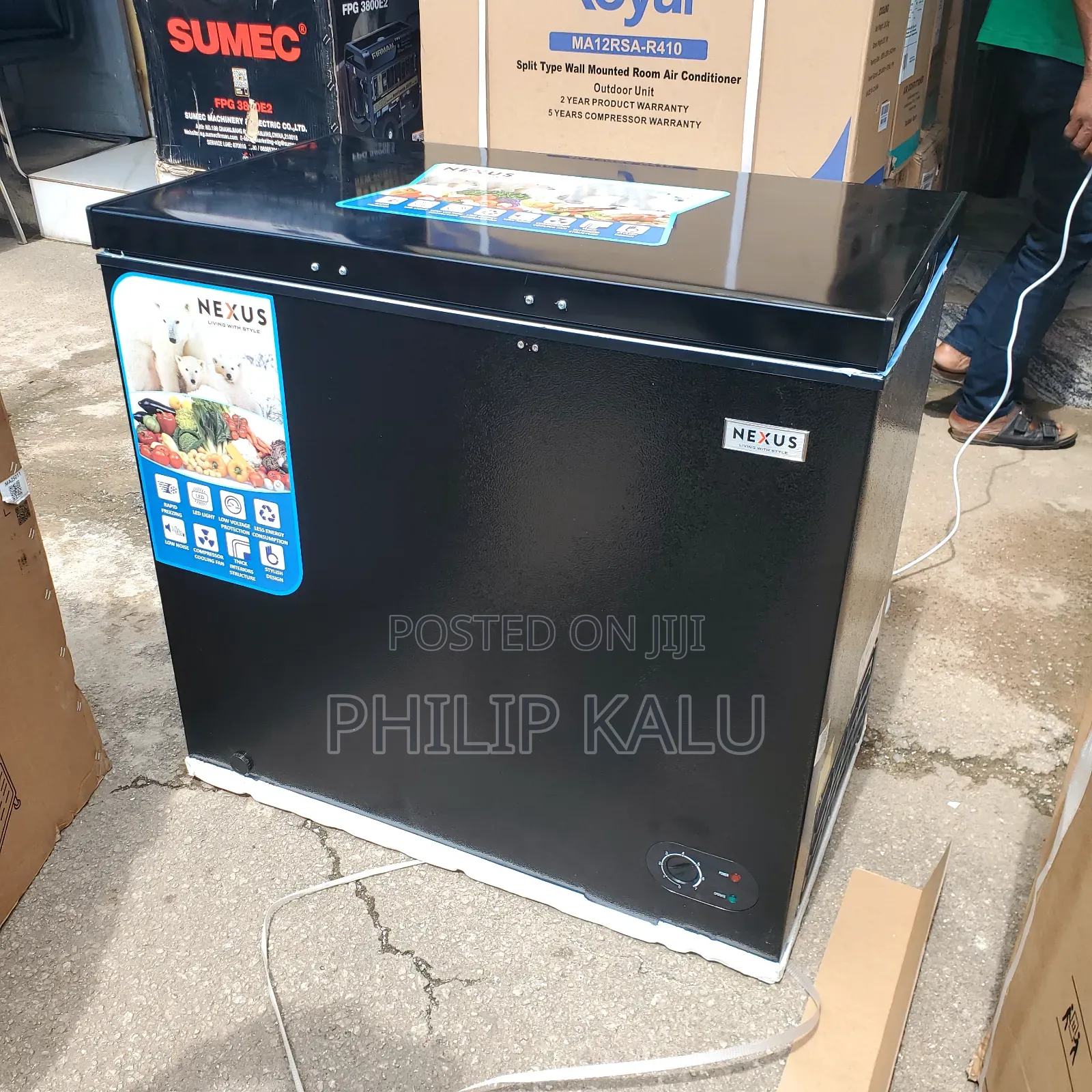 Nexus Chest Freezer 252litres