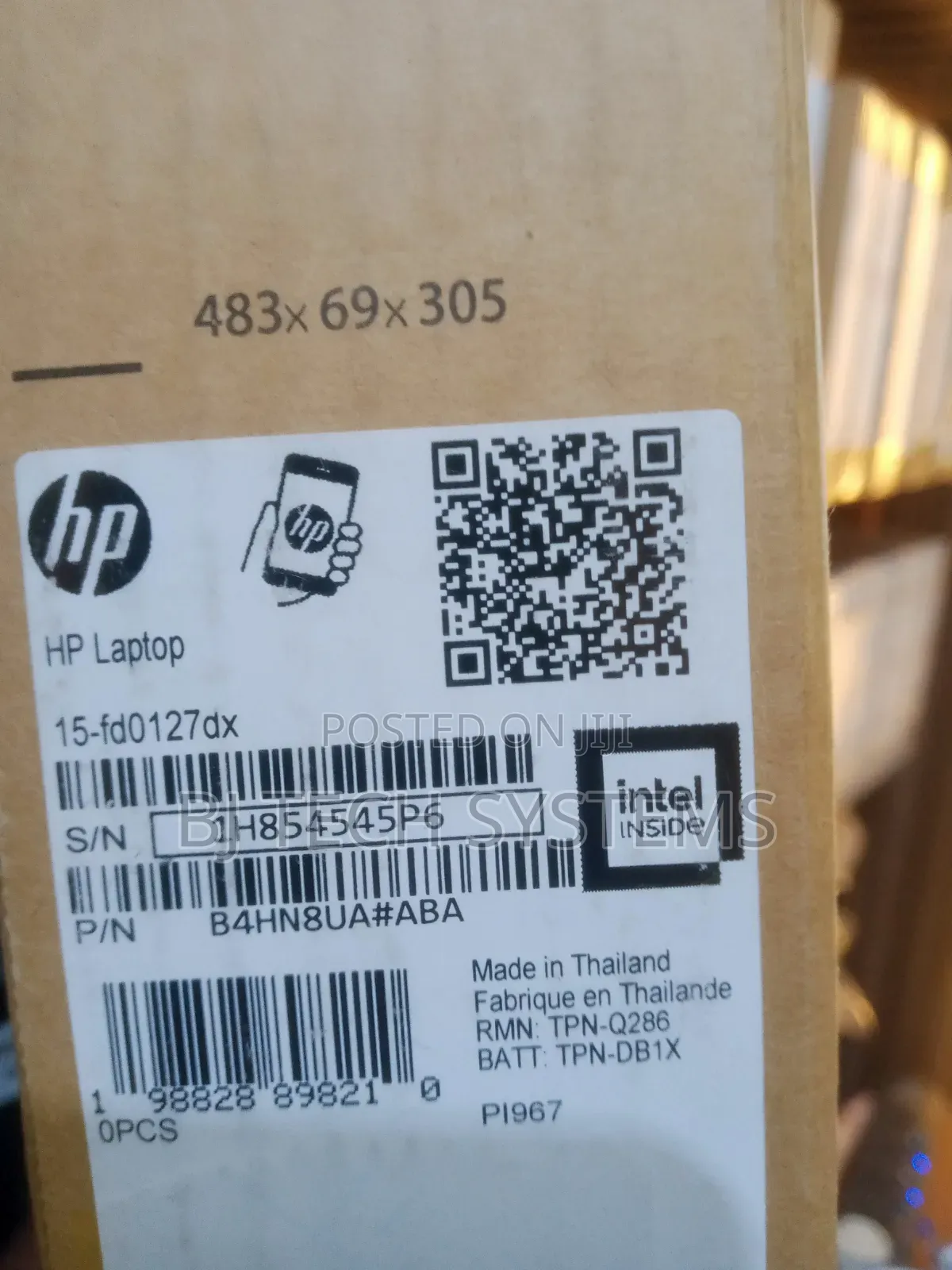 New Laptop HP 15 16GB Intel Core 7 SSD 512GB