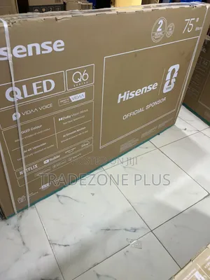 Hisense 75 Inches Qled With High Refresh Rate for Smooth Gaming