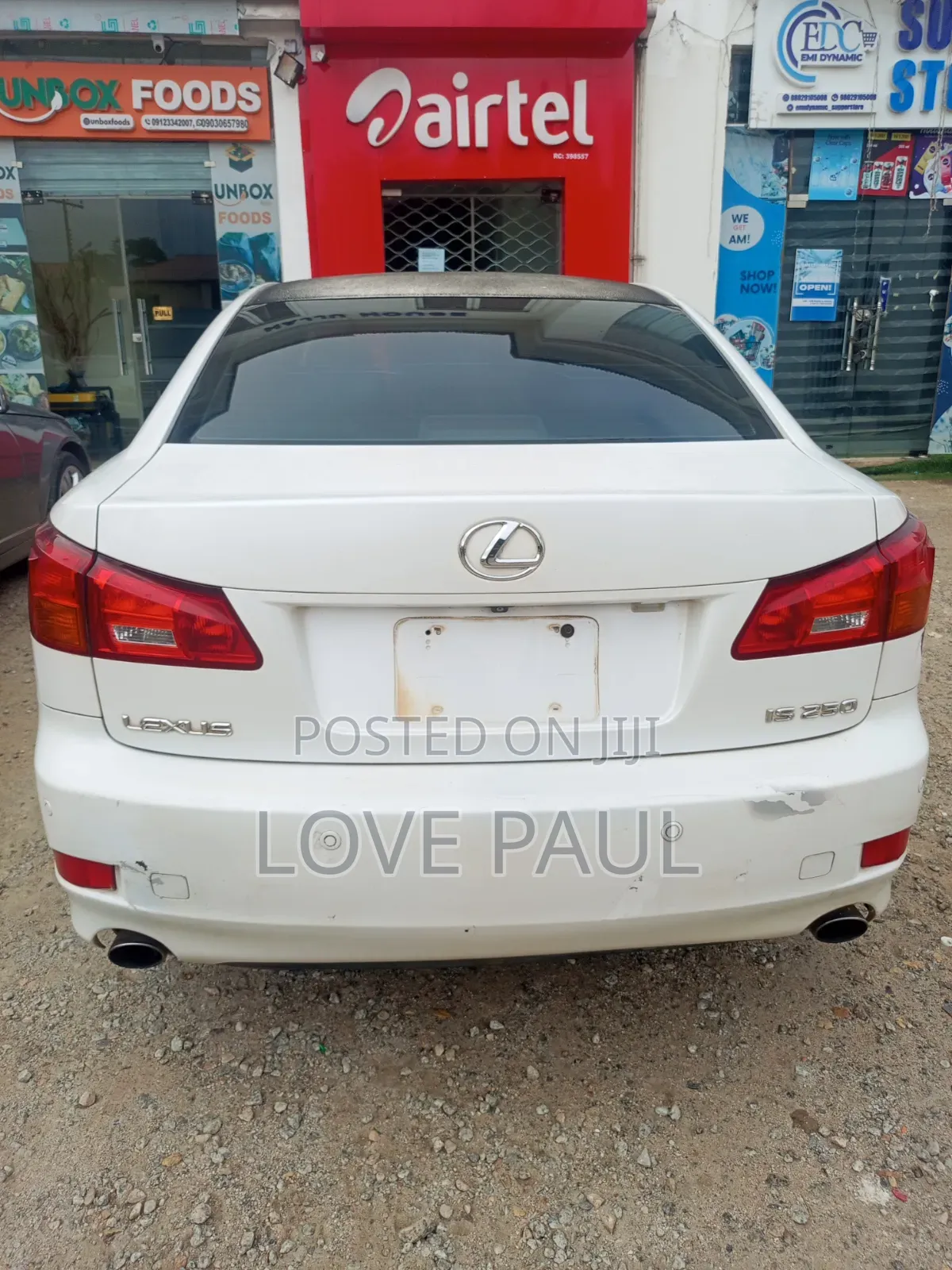 Lexus IS 2008 White