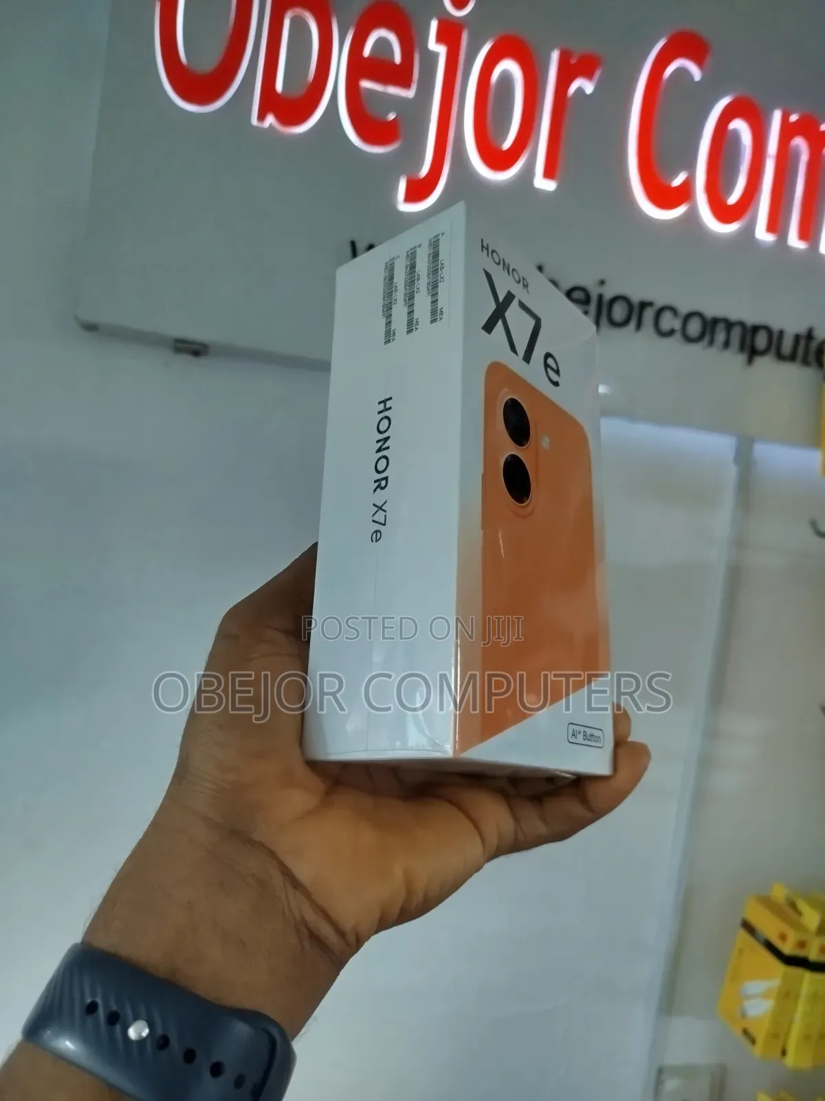 New Honor X7e 128 GB Orange