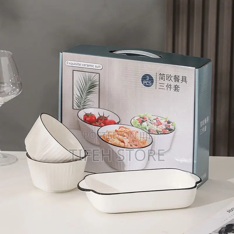 Three Bowl Set